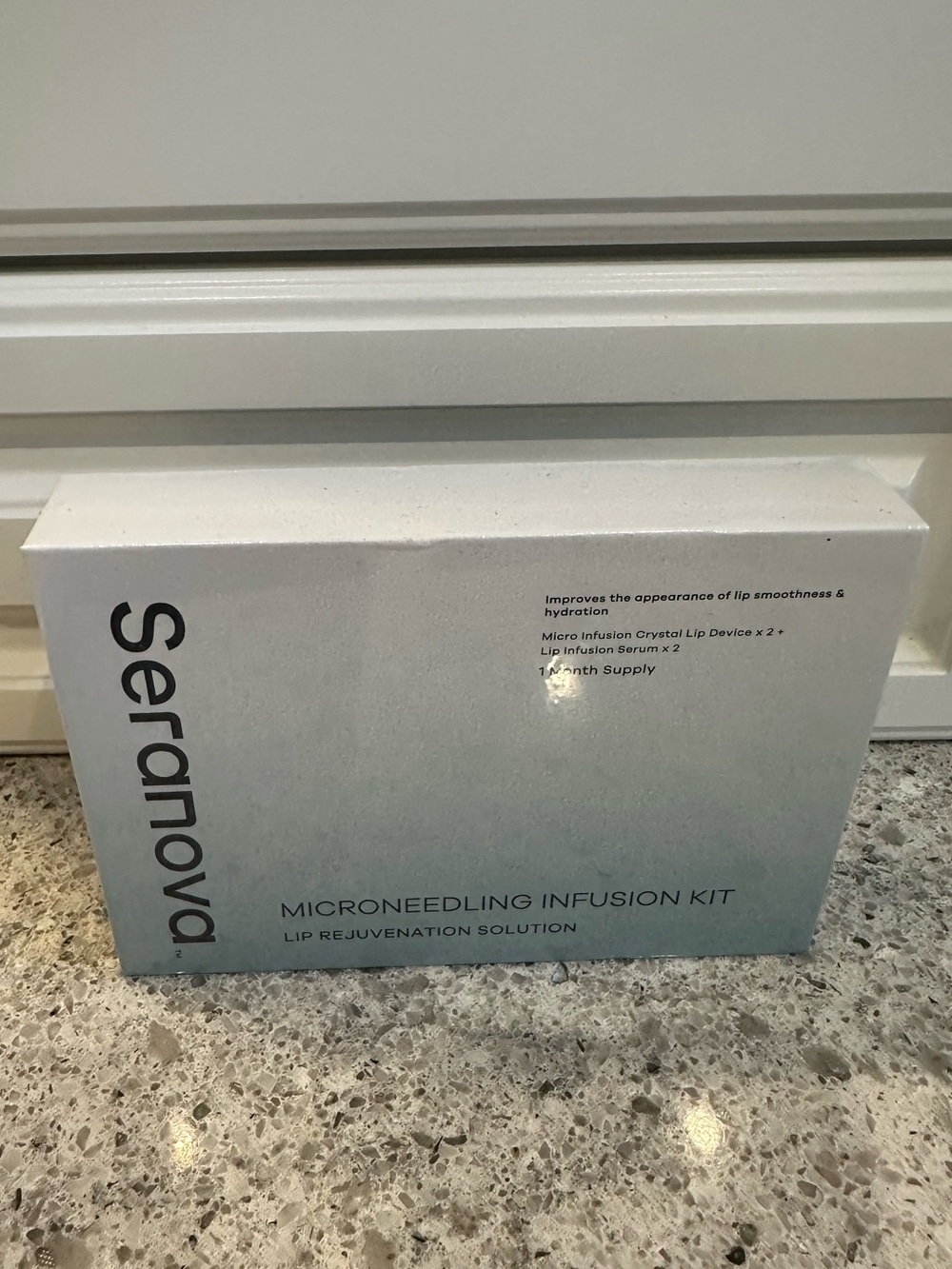 Seranova Lip Rejuvenation Solution Microneedling Infusion Kit 1 Month Supply